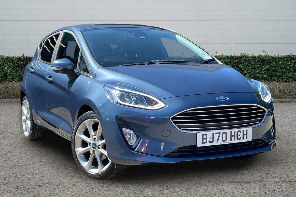 Ford Fiesta 1.0 Ecoboost 95 Titanium X Blue