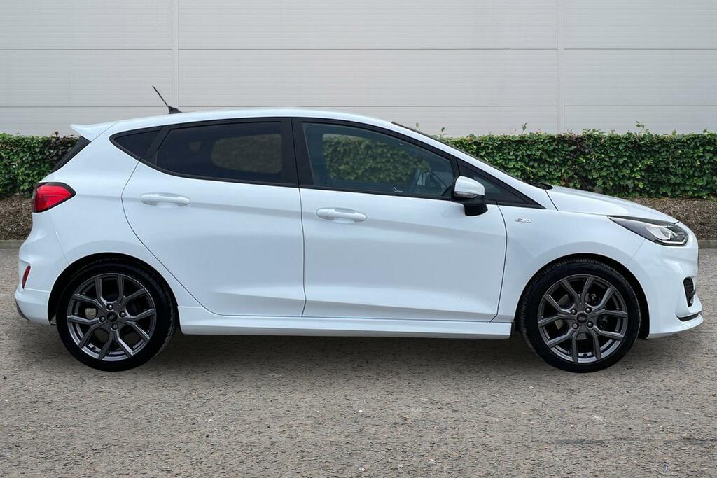 Ford Fiesta 1.0 Ecoboost Hybrid Mhev 125 St-line KR23XVS White #3
