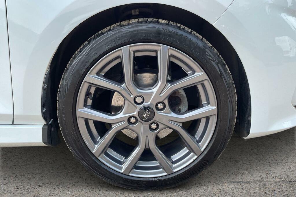 Ford Fiesta 1.0 Ecoboost Hybrid Mhev 125 St-line KR23XVS White #6