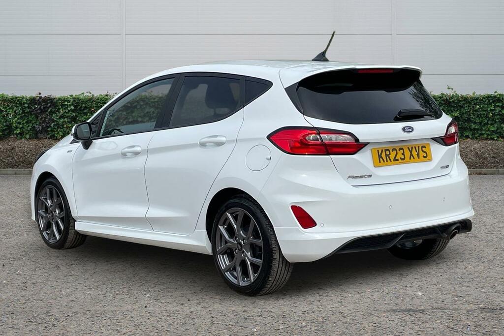 Ford Fiesta 1.0 Ecoboost Hybrid Mhev 125 St-line KR23XVS White #2