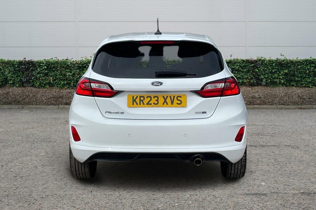 Ford Fiesta 1.0 Ecoboost Hybrid Mhev 125 St-line KR23XVS White #5