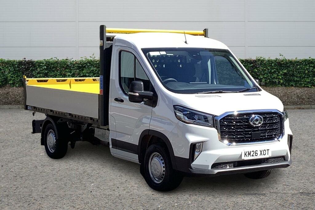 Maxus Deliver 9 2.0 D20 Work Ready Tipper Rwd L3 White