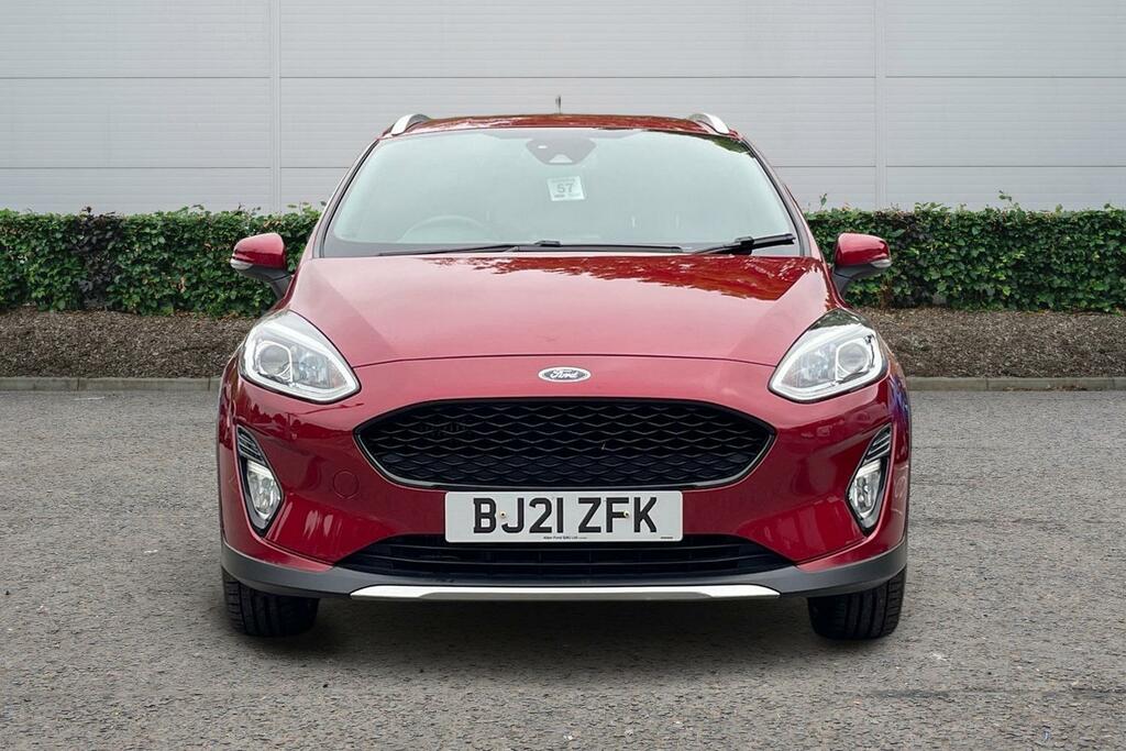 Ford Fiesta 1.0 Ecoboost Hybrid Mhev 125 Active X Edition BJ21ZFK Red #4