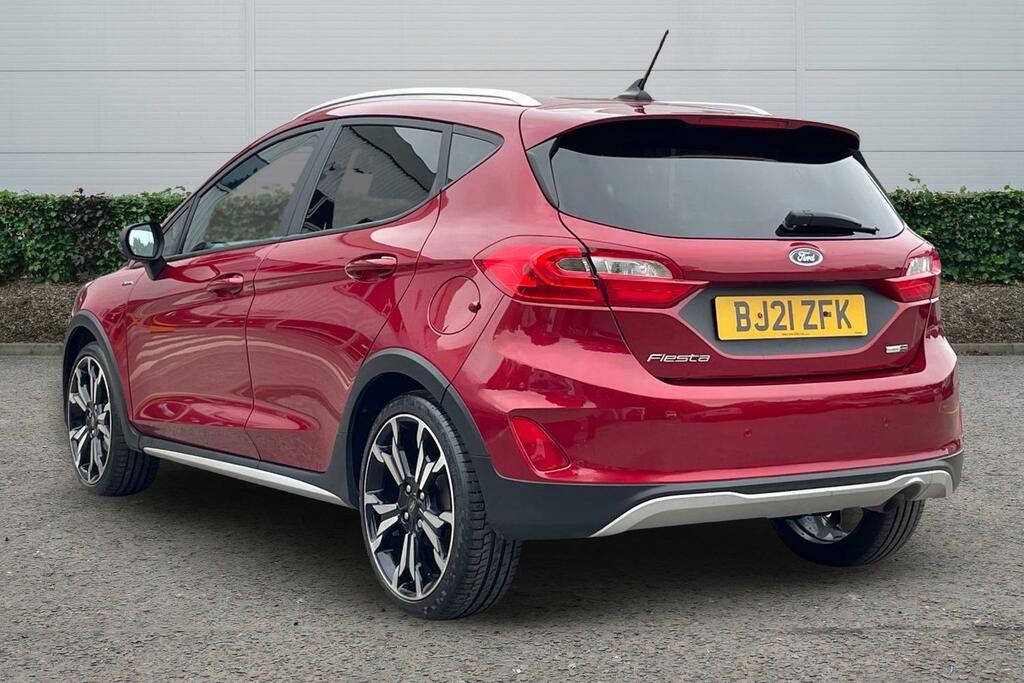 Ford Fiesta 1.0 Ecoboost Hybrid Mhev 125 Active X Edition BJ21ZFK Red #2