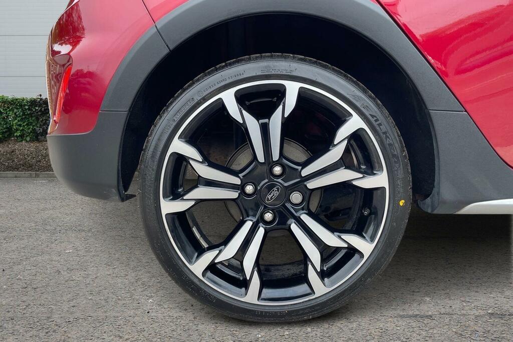 Ford Fiesta 1.0 Ecoboost Hybrid Mhev 125 Active X Edition BJ21ZFK Red #6