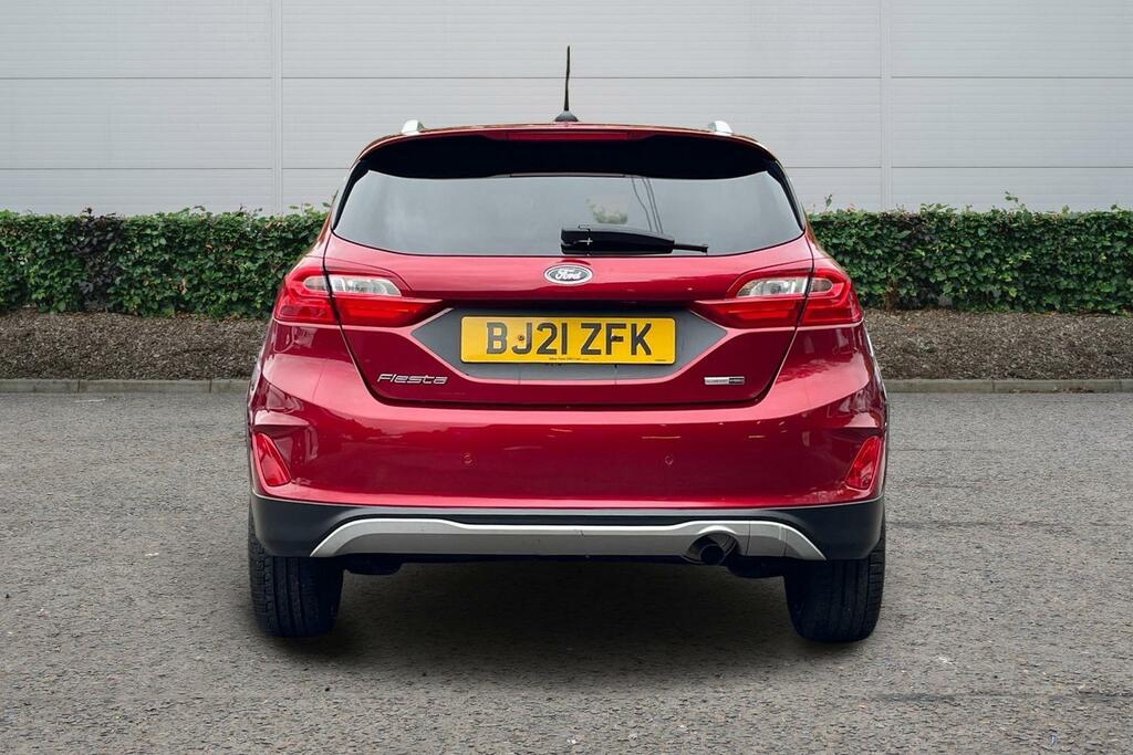Ford Fiesta 1.0 Ecoboost Hybrid Mhev 125 Active X Edition BJ21ZFK Red #5