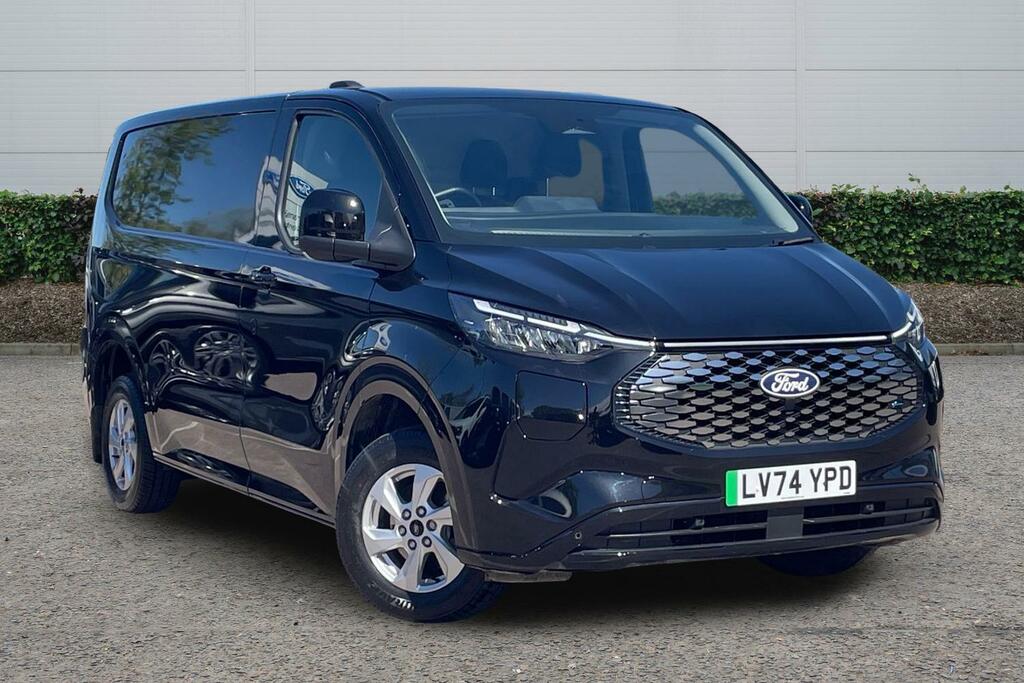 Ford Transit Custom 100Kw 65Kwh H1 Van Limited Black