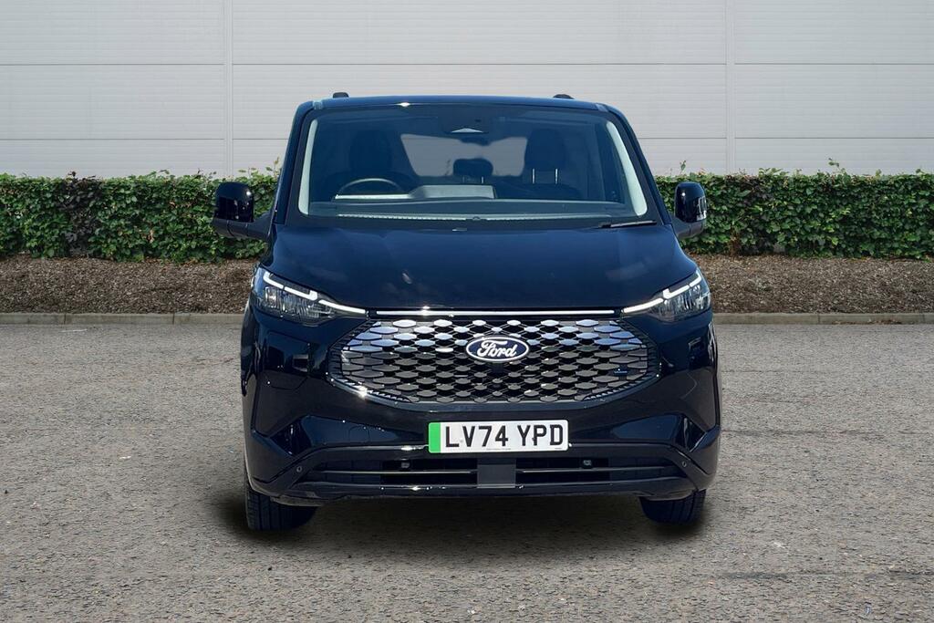 Ford Transit Custom 100Kw 65Kwh H1 Van Limited LV74YPD Black #4