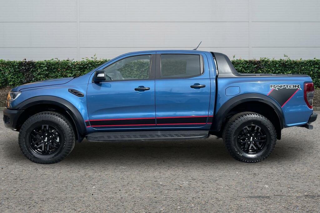 Ford Ranger Pick Up Double Cab Raptor 2.0 Ecoblue 213 LY72GUW Blue #3
