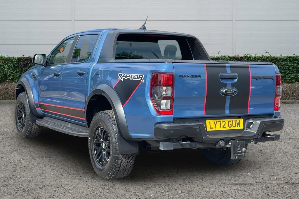 Ford Ranger Pick Up Double Cab Raptor 2.0 Ecoblue 213 LY72GUW Blue #4
