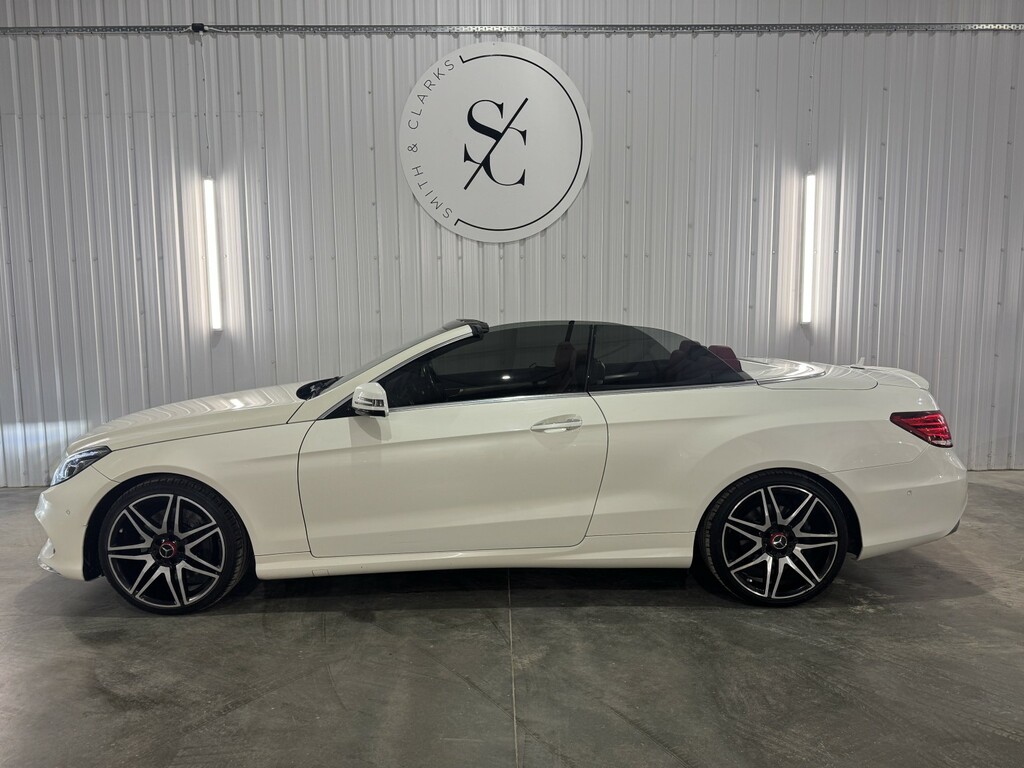 Mercedes-Benz E Class Convertible 3.5 E400 V6 Amg Line 2015 White #6