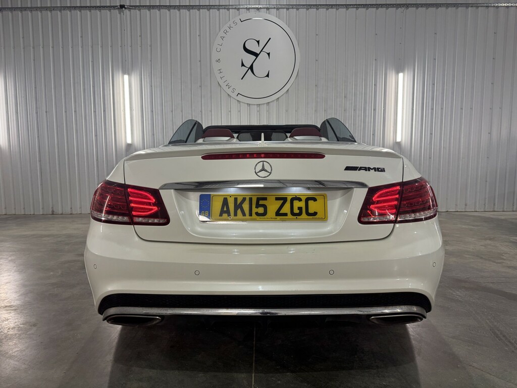 Mercedes-Benz E Class Convertible 3.5 E400 V6 Amg Line 2015 White #4