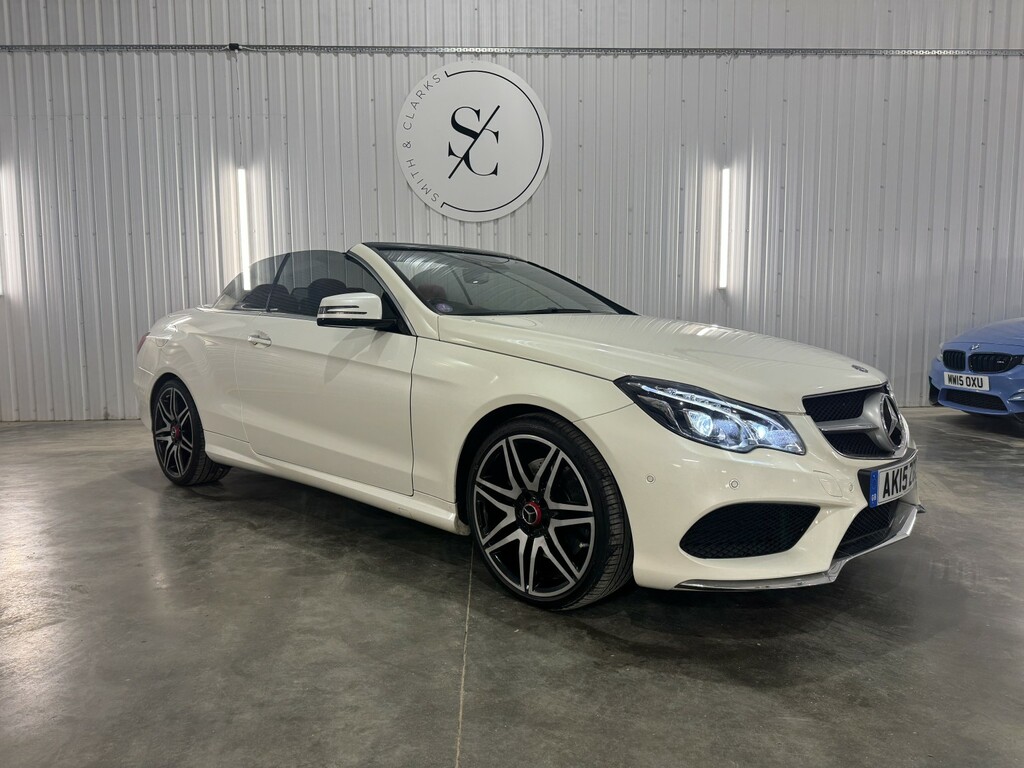 Mercedes-Benz E Class Convertible 3.5 E400 V6 Amg Line 2015 White