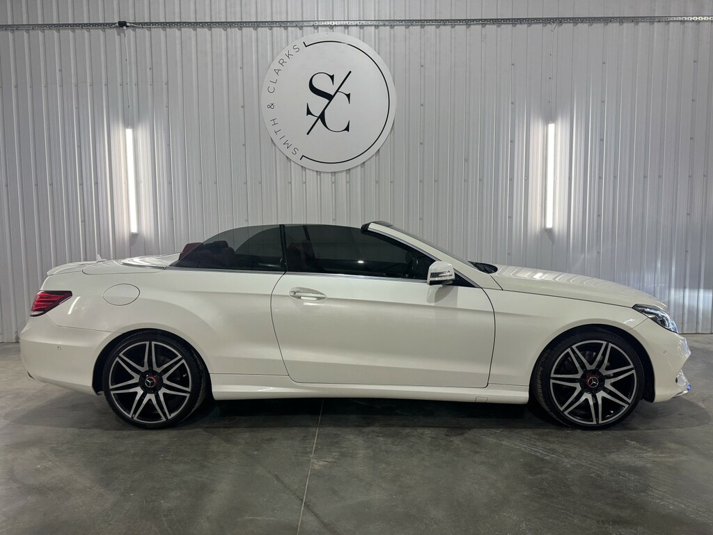 Mercedes-Benz E Class Convertible 3.5 E400 V6 Amg Line 2015 White #3