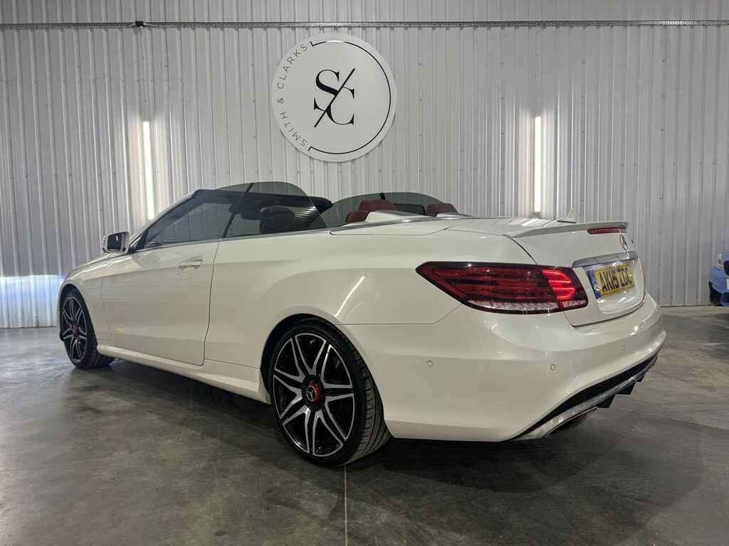 Mercedes-Benz E Class Convertible 3.5 E400 V6 Amg Line 2015 White #5