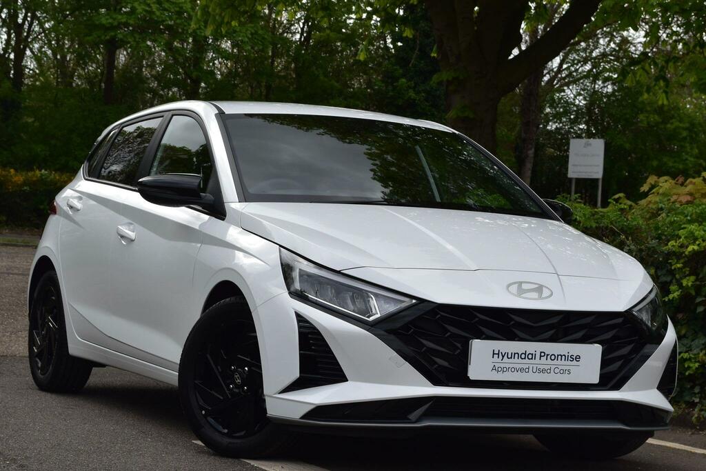 Hyundai I20 1.0 T-gdi Black Line Euro 6 Ss White
