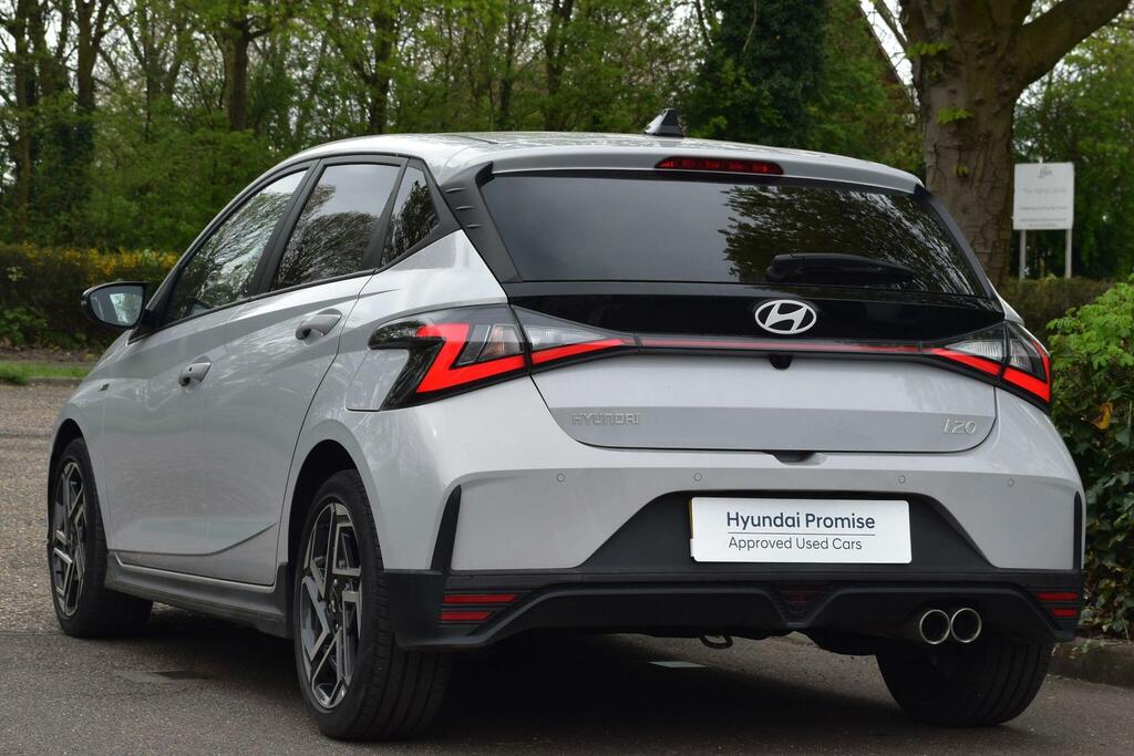 Hyundai I20 1.0 T-gdi N Line S Dct Euro 6 Ss YY74VXV Grey #3