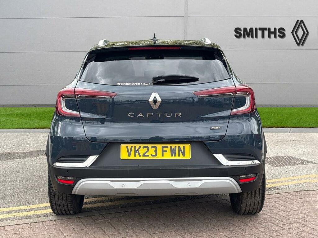 Renault Captur 1.6 E-tech Techno Euro 6 Ss VK23FWN Blue #4