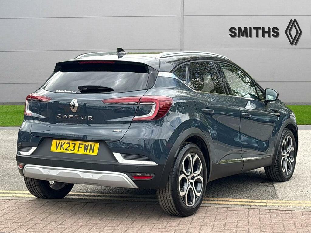 Renault Captur 1.6 E-tech Techno Euro 6 Ss VK23FWN Blue #3