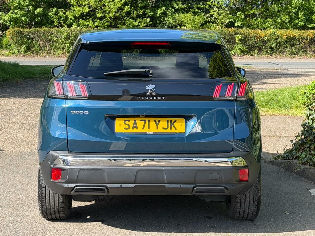 Peugeot 3008 1.5 Bluehdi Allure Euro 6 Ss SA71YJK Blue #4
