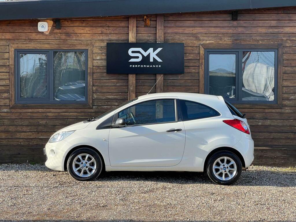 Ford KA 1.2 Studio Euro 5 Ss BL64KFG White #4