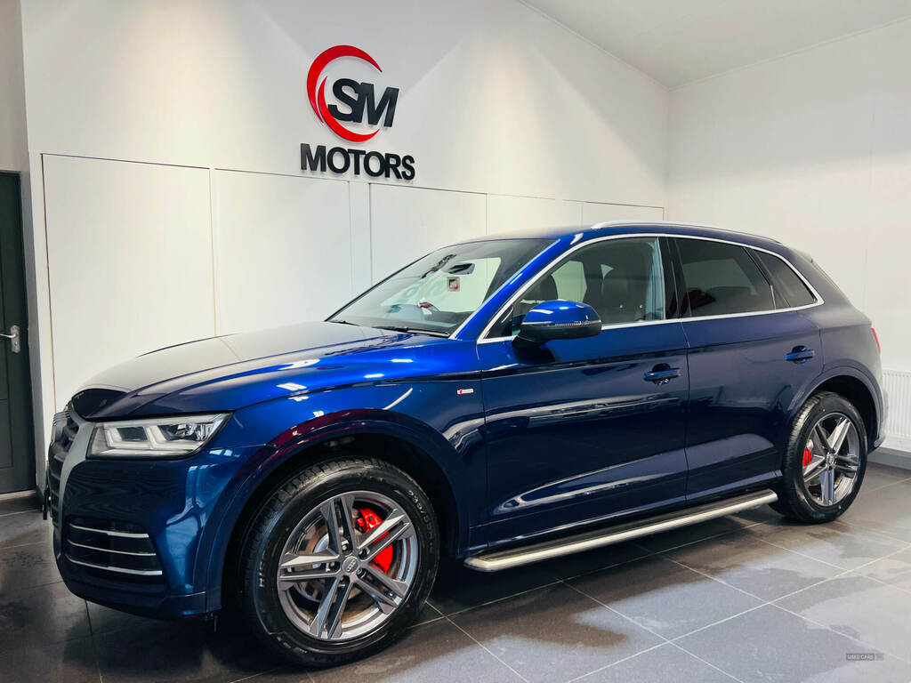 Audi Q5 2.0 Tdi Quattro S Line S Tronic Blue
