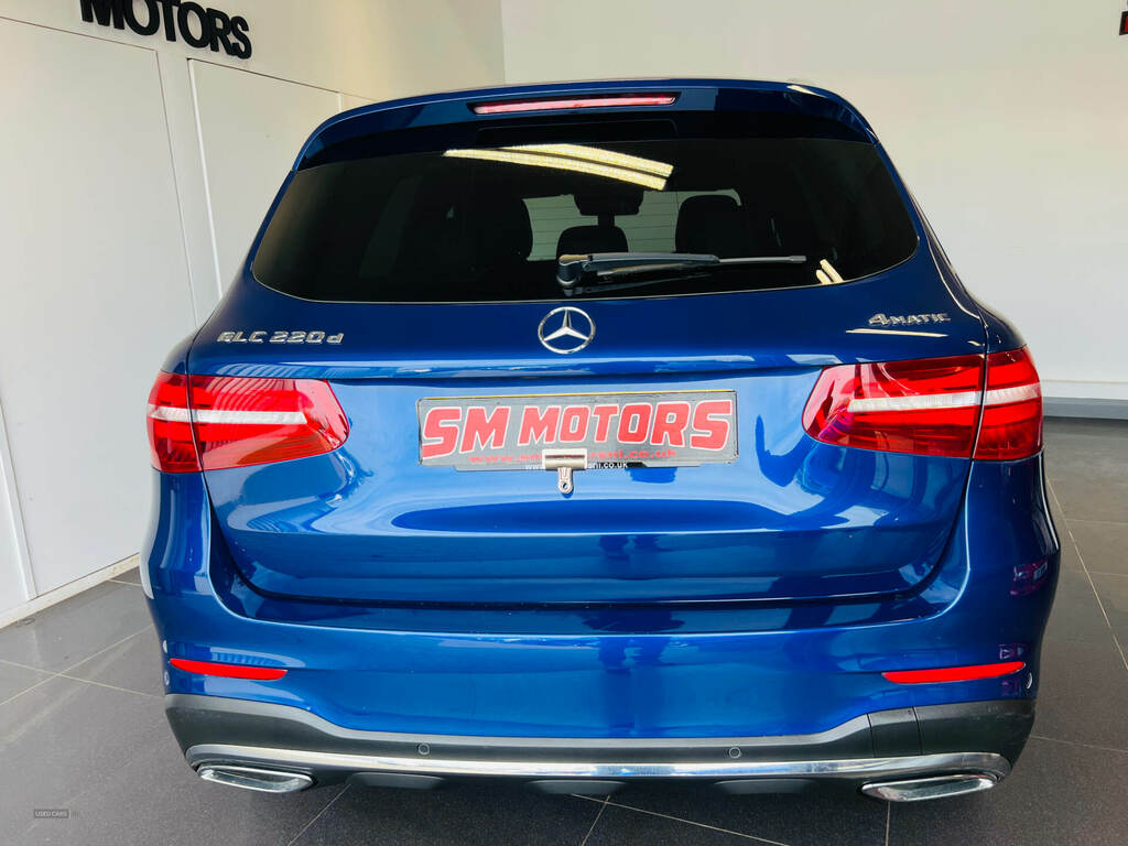 Mercedes-Benz GLC Class Glc 220D 4Matic Amg Line 9G-tronic LT18OAX Blue #3