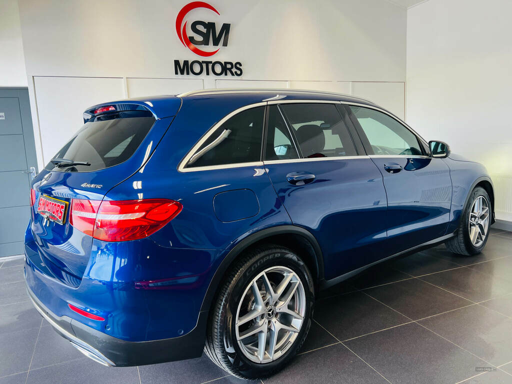Mercedes-Benz GLC Class Glc 220D 4Matic Amg Line 9G-tronic LT18OAX Blue #5