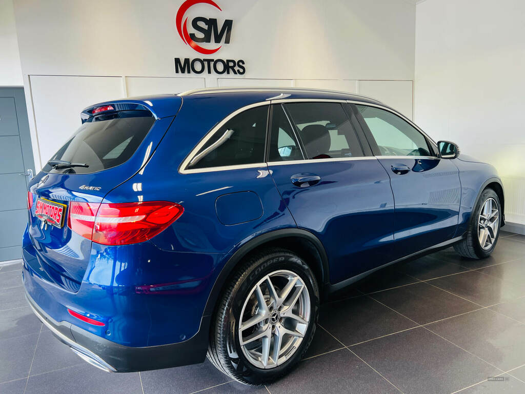Mercedes-Benz GLC Class Glc 220D 4Matic Amg Line 9G-tronic LT18OAX Blue #4