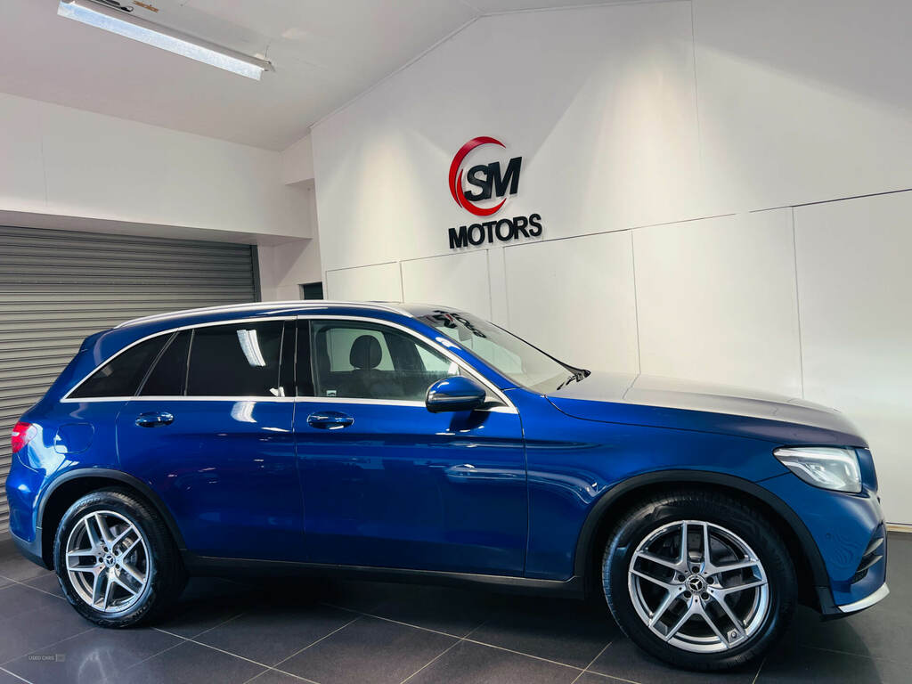 Mercedes-Benz GLC Class Glc 220D 4Matic Amg Line 9G-tronic Blue