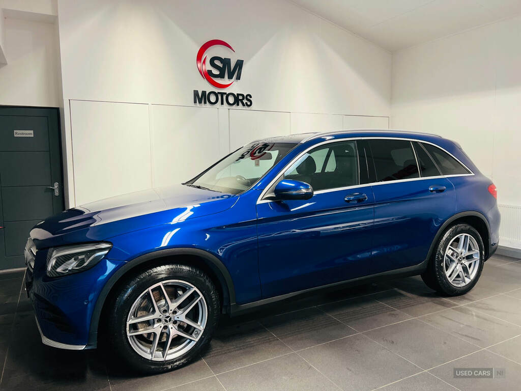 Mercedes-Benz GLC Class Glc 220D 4Matic Amg Line 9G-tronic LT18OAX Blue #2