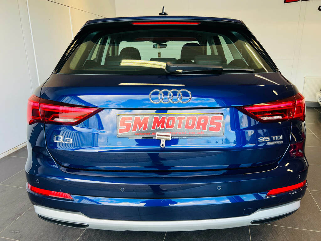 Audi Q3 35 Tdi Quattro Sport S Tronic NJ21OYC Blue #4