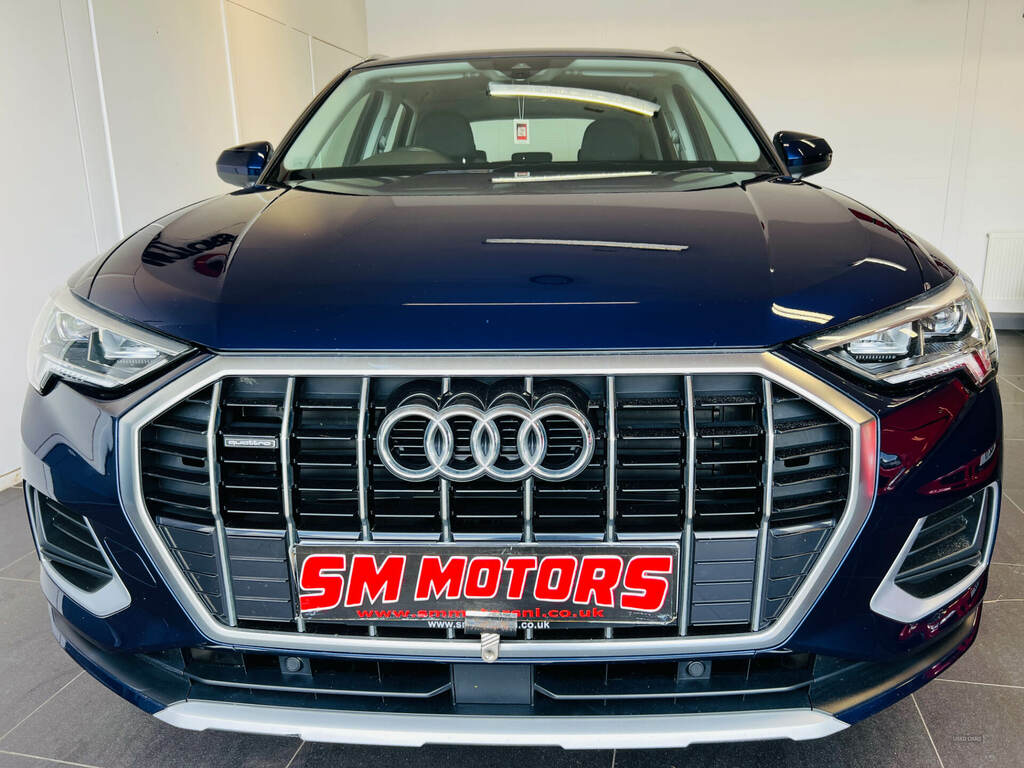 Audi Q3 35 Tdi Quattro Sport S Tronic NJ21OYC Blue #2