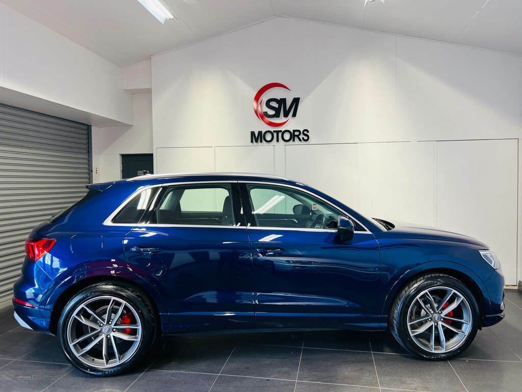 Audi Q3 35 Tdi Quattro Sport S Tronic NJ21OYC Blue #6