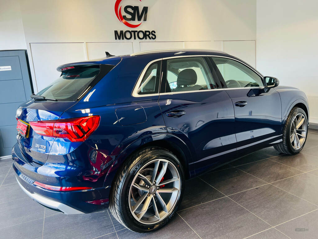 Audi Q3 35 Tdi Quattro Sport S Tronic NJ21OYC Blue #5