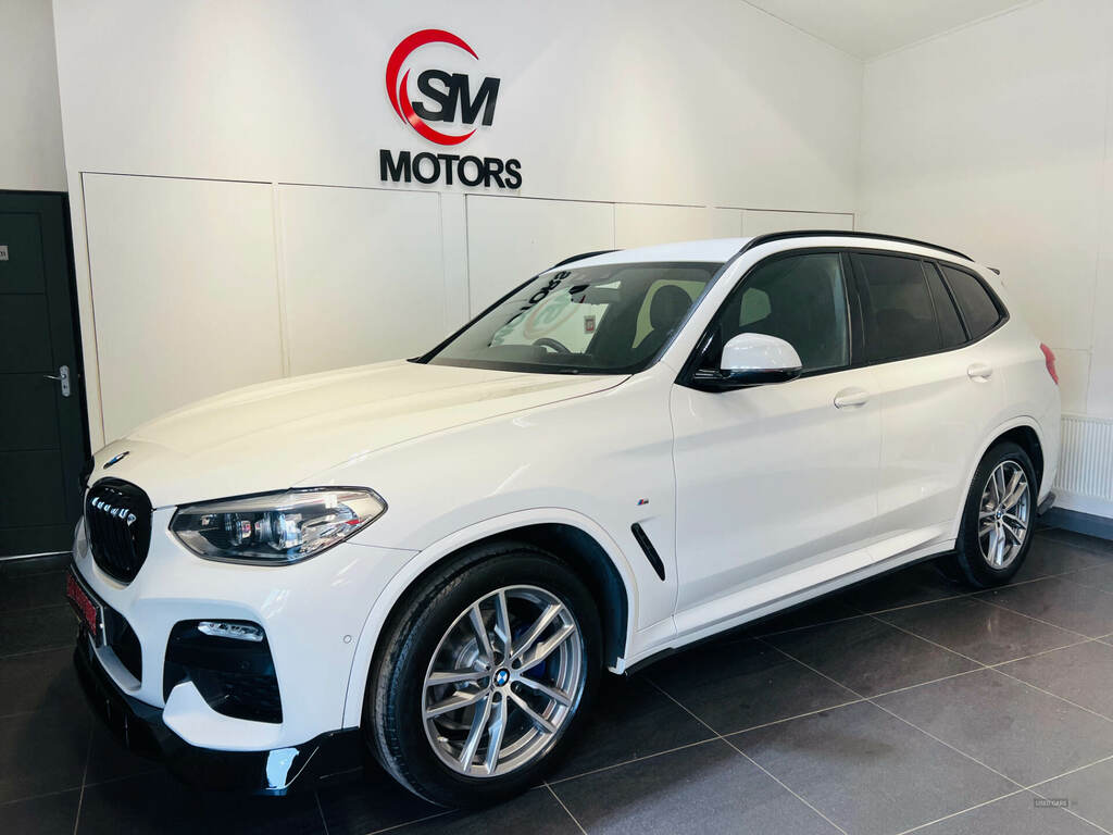 BMW X3 Xdrive20d M Sport Step White