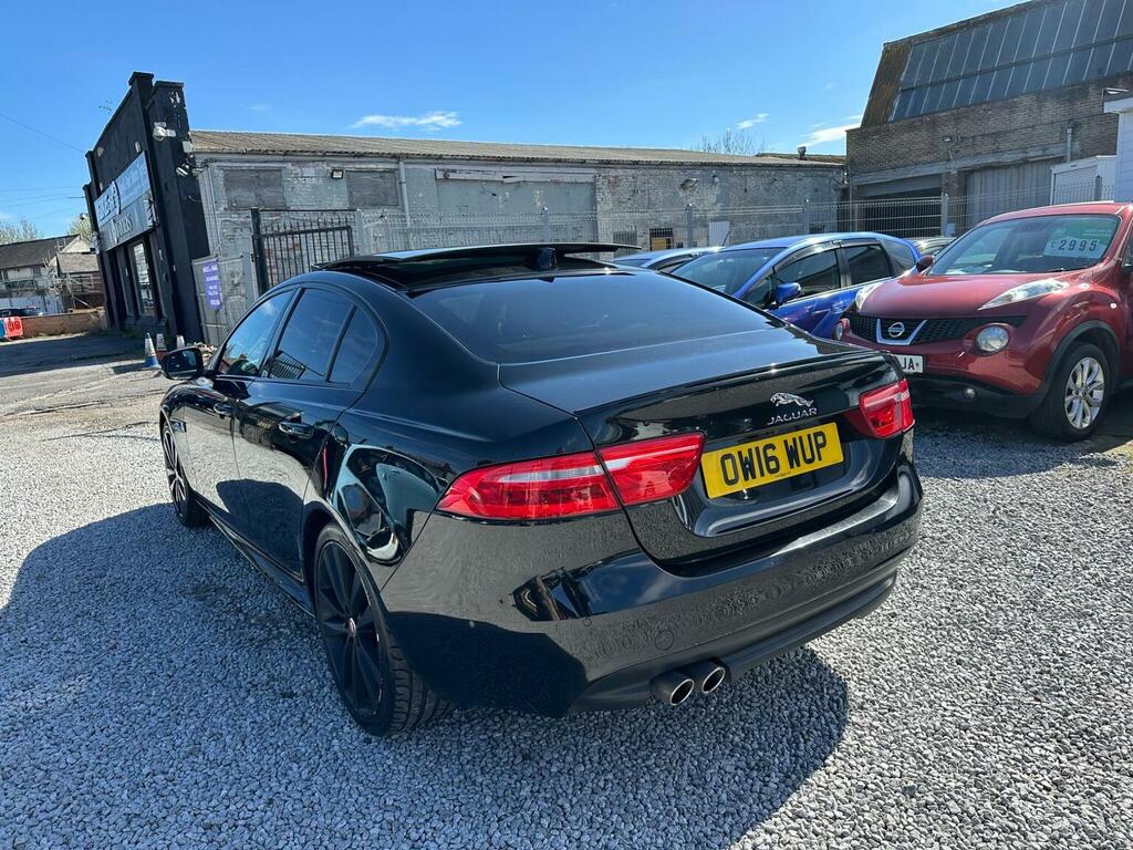 Jaguar XE Saloon 2.0D R-sport Euro 6 Ss 201616 OW16WUP Black #6