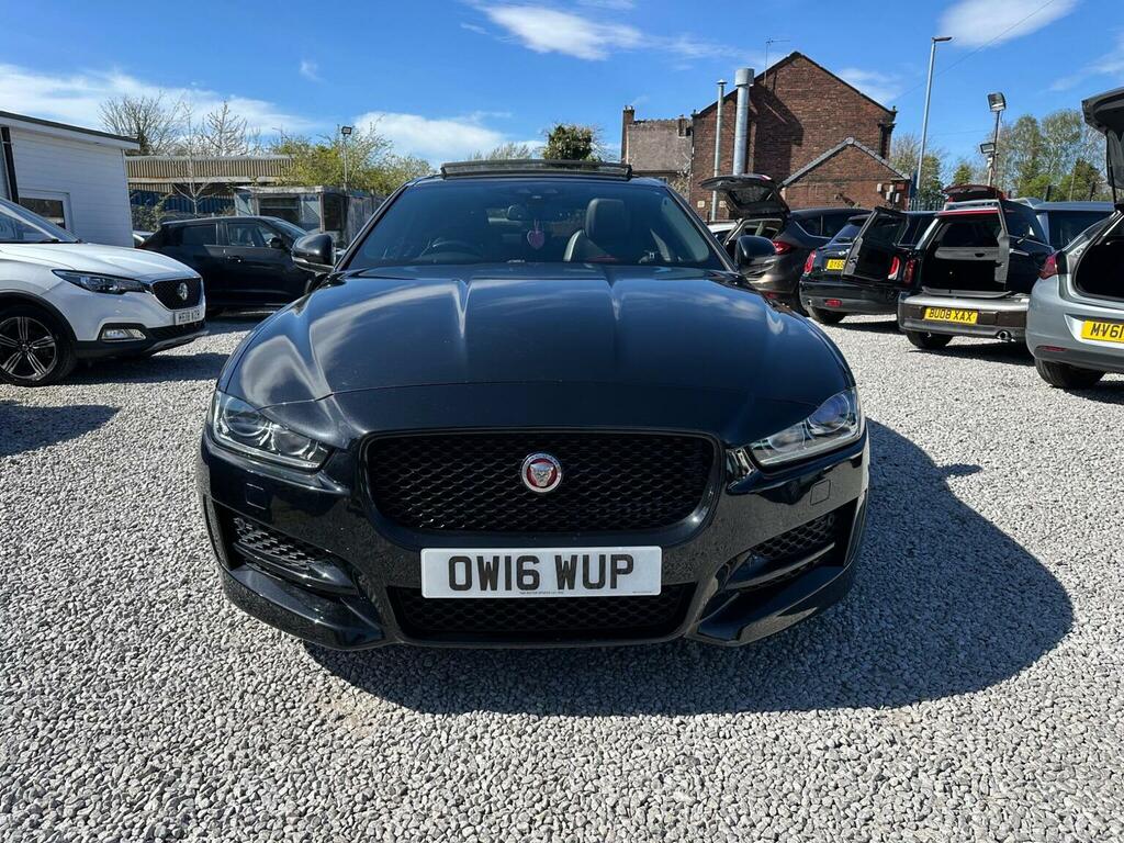 Jaguar XE Saloon 2.0D R-sport Euro 6 Ss 201616 OW16WUP Black #2
