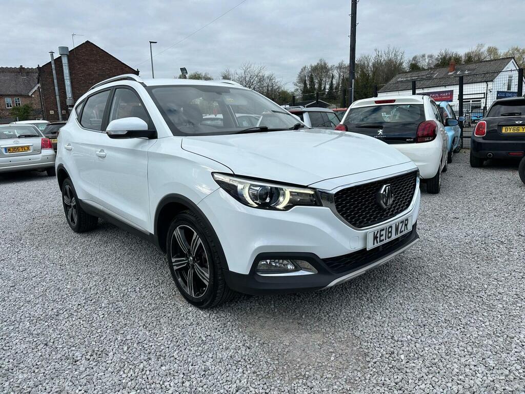 MG ZS Suv 1.5 Vti-tech Exclusive Euro 6 Ss 2018 White