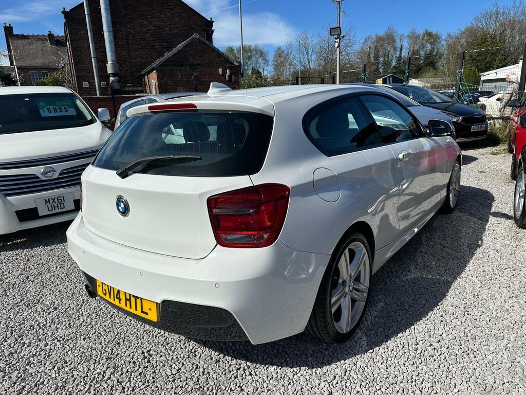 BMW 1 Series Hatchback 2.0 125D M Sport Euro 5 Ss 2014 GV14HTL White #5