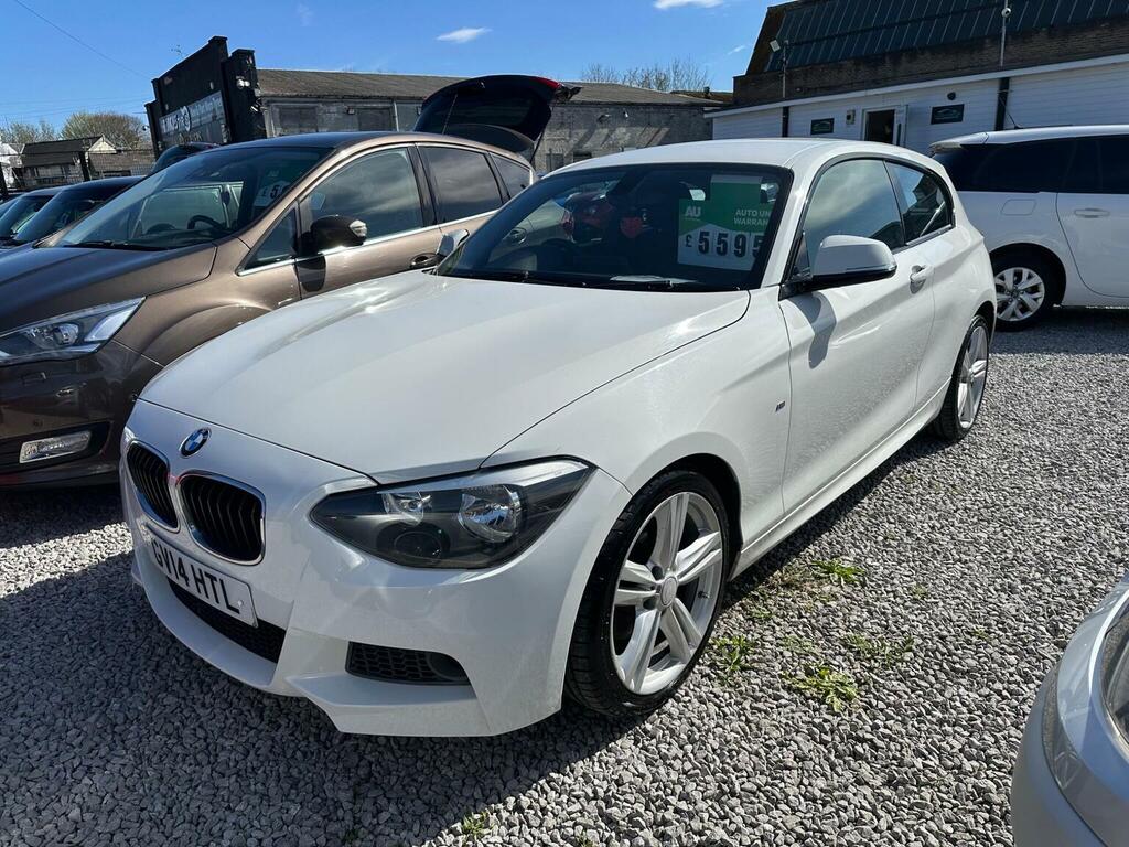 BMW 1 Series Hatchback 2.0 125D M Sport Euro 5 Ss 2014 GV14HTL White #2