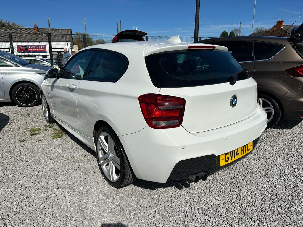 BMW 1 Series Hatchback 2.0 125D M Sport Euro 5 Ss 2014 GV14HTL White #3