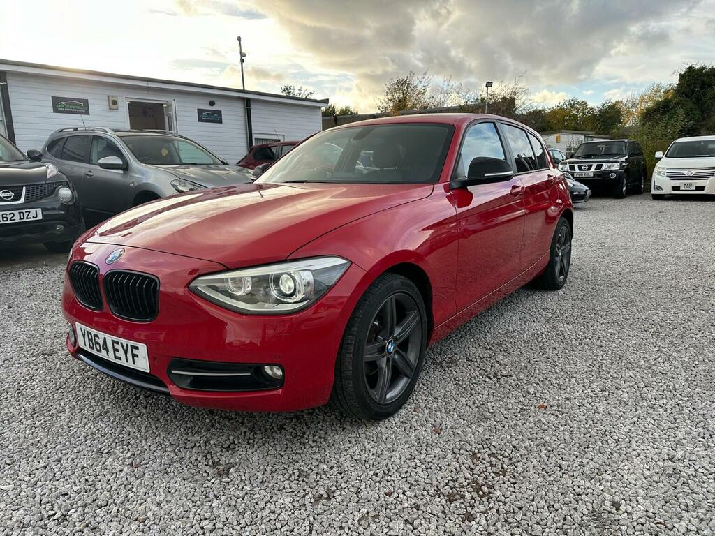 BMW 1 Series Hatchback 2.0 116D Sport Euro 5 Ss 20 YB64EYF Red #3