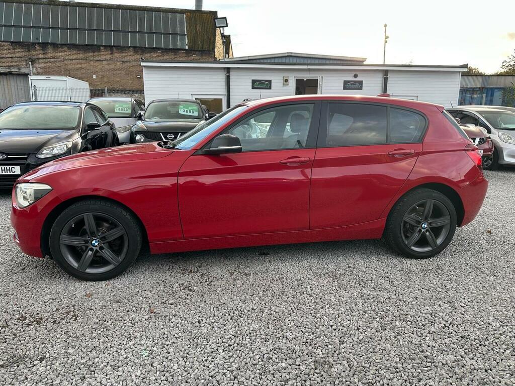 BMW 1 Series Hatchback 2.0 116D Sport Euro 5 Ss 20 YB64EYF Red #5