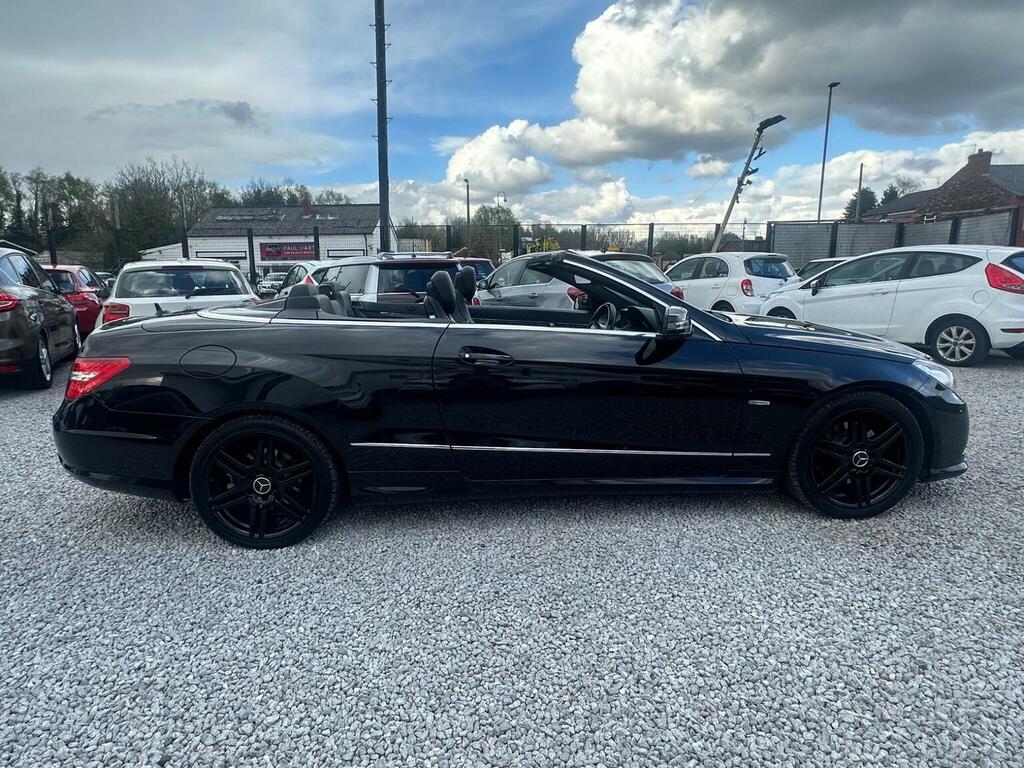 Mercedes-Benz E Class Convertible 3.0 E350 Cdi V6 Blueefficiency Sport C GJ10UWG Black #5