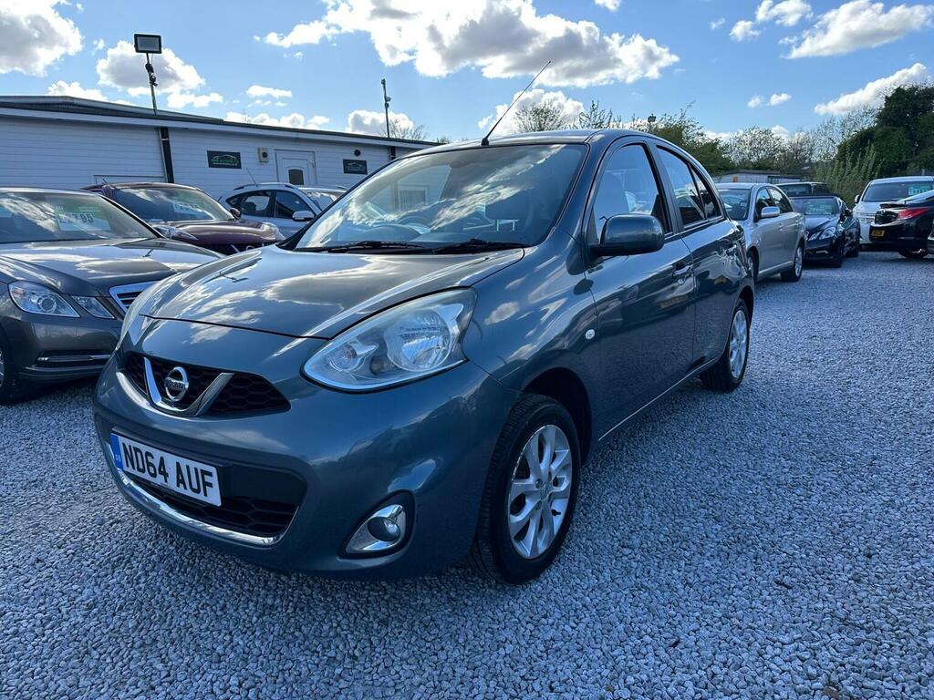 Nissan Micra Hatchback 1.2 Acenta Euro 5 201464 ND64AUF Grey #3