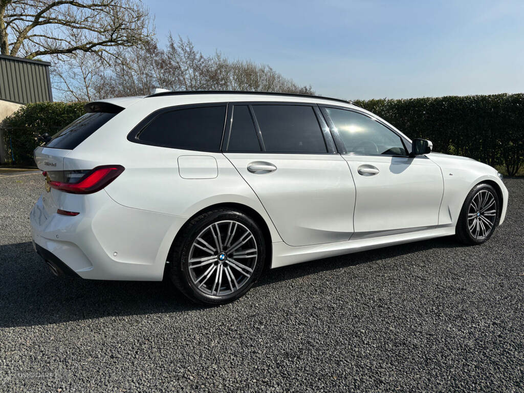 BMW 3 Series 320D M Sport SM69OCP White #4