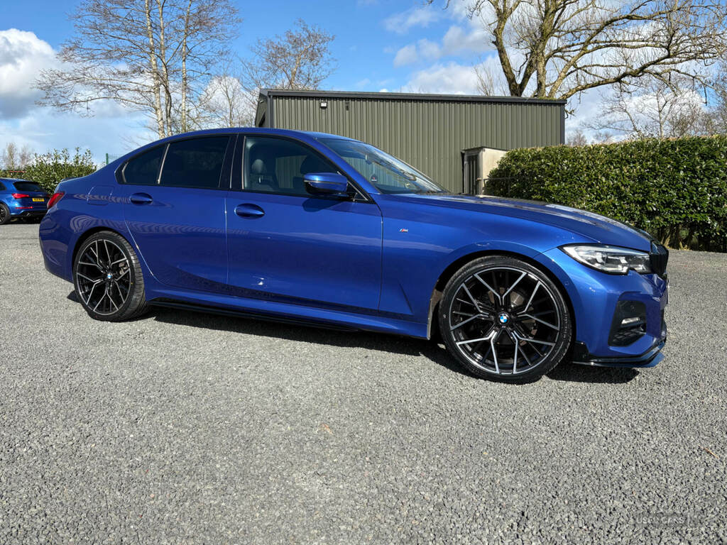 BMW 3 Series 320D M Sport EA20DXK Blue #3
