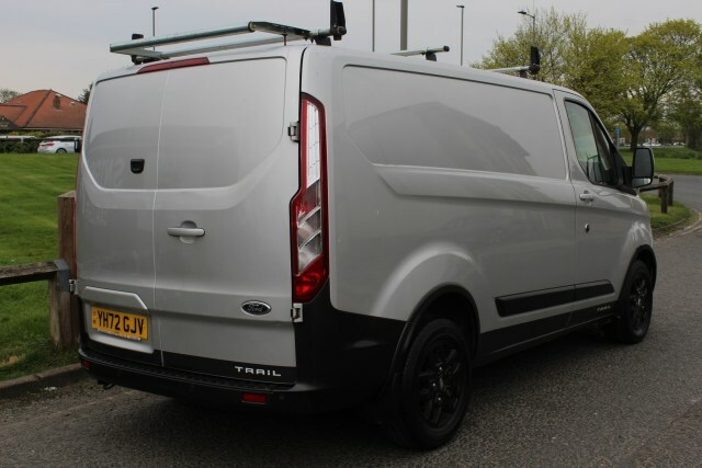 Ford Transit Custom 300 Trail L1h1 Ecoblue YH72GJV Silver #3