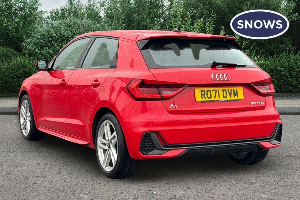 Audi A1 1.0 Tfsi 30 S Line Sportback Euro 6 Ss RO71DVM Red #5